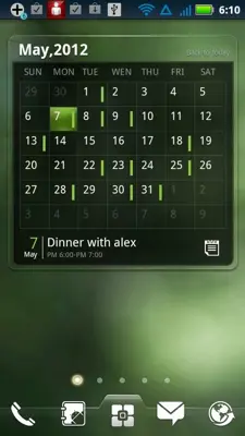 Calendar Widget android App screenshot 6